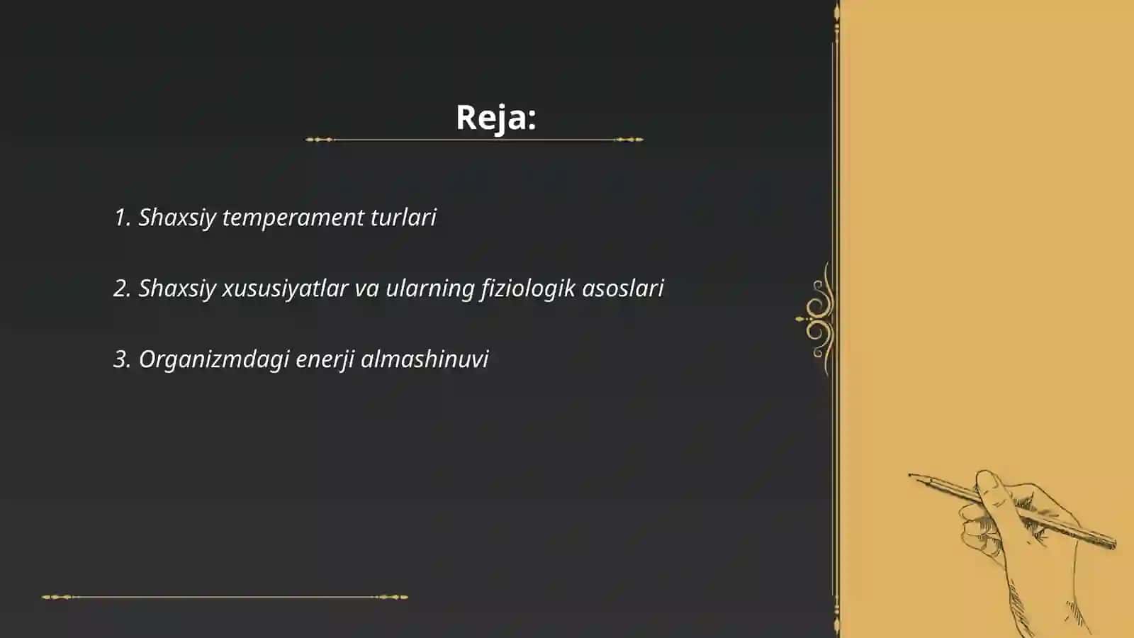 Shaxsiy temperament turlari 2