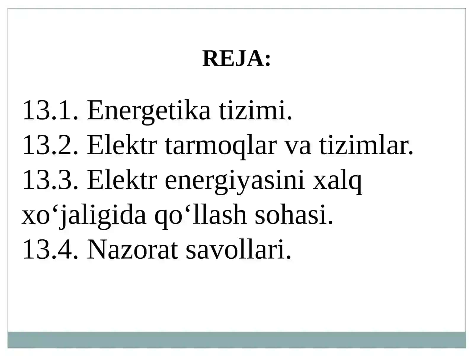 ENERGETIKA TIZIMI 2