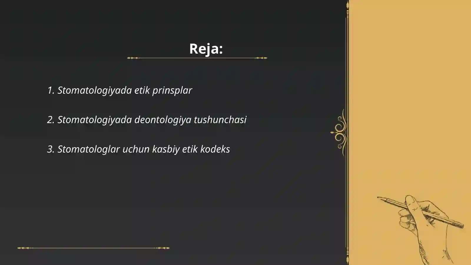 Stomatologiyada Etika va Deontologiya 2