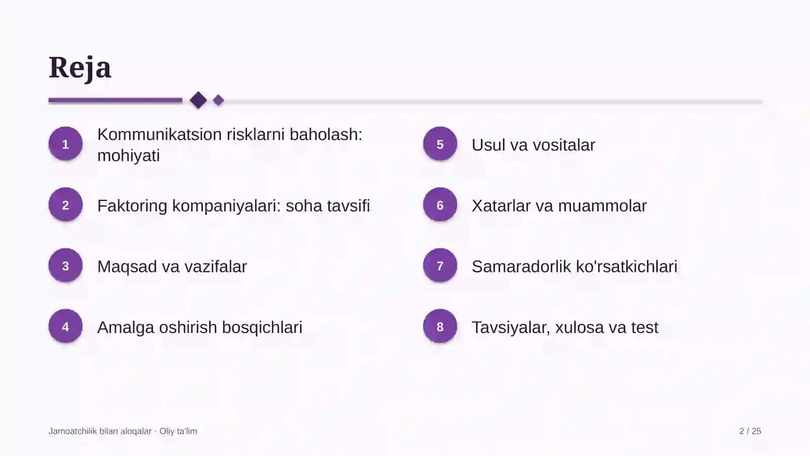 faktoring kompaniyalarida kommunikatsion risklarni baholash 4044 2