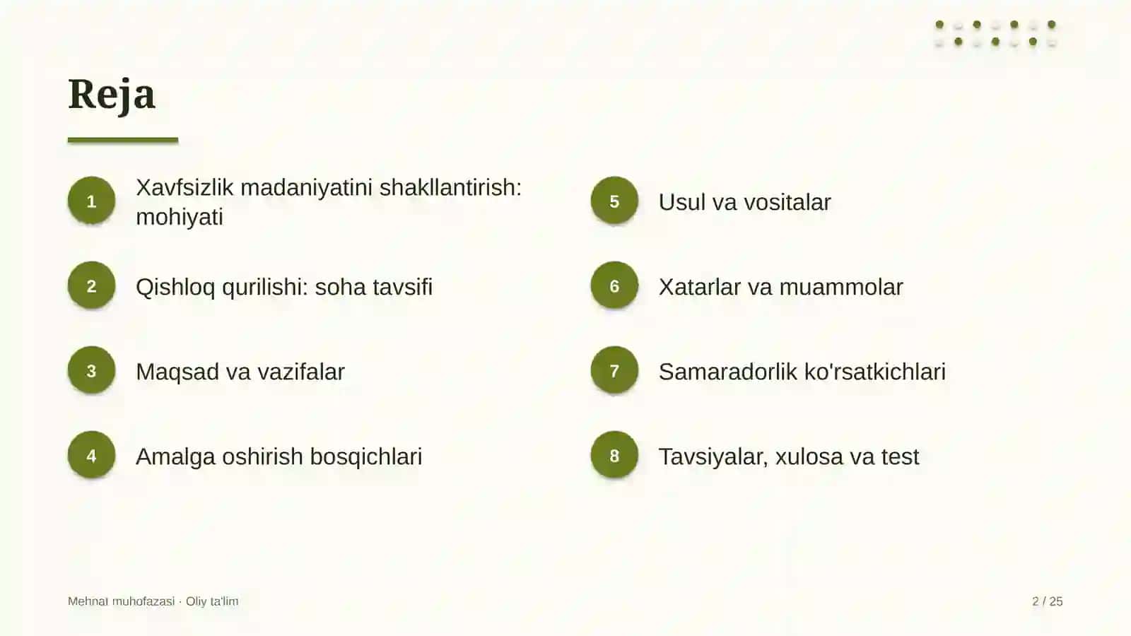 qishloq qurilishida xavfsizlik madaniyatini shakllantirish 6213 2
