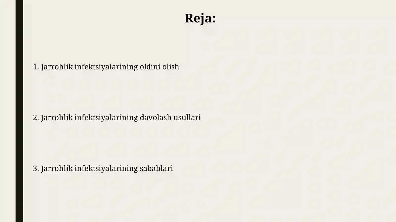 Jarrohlik infeksiyalari 2