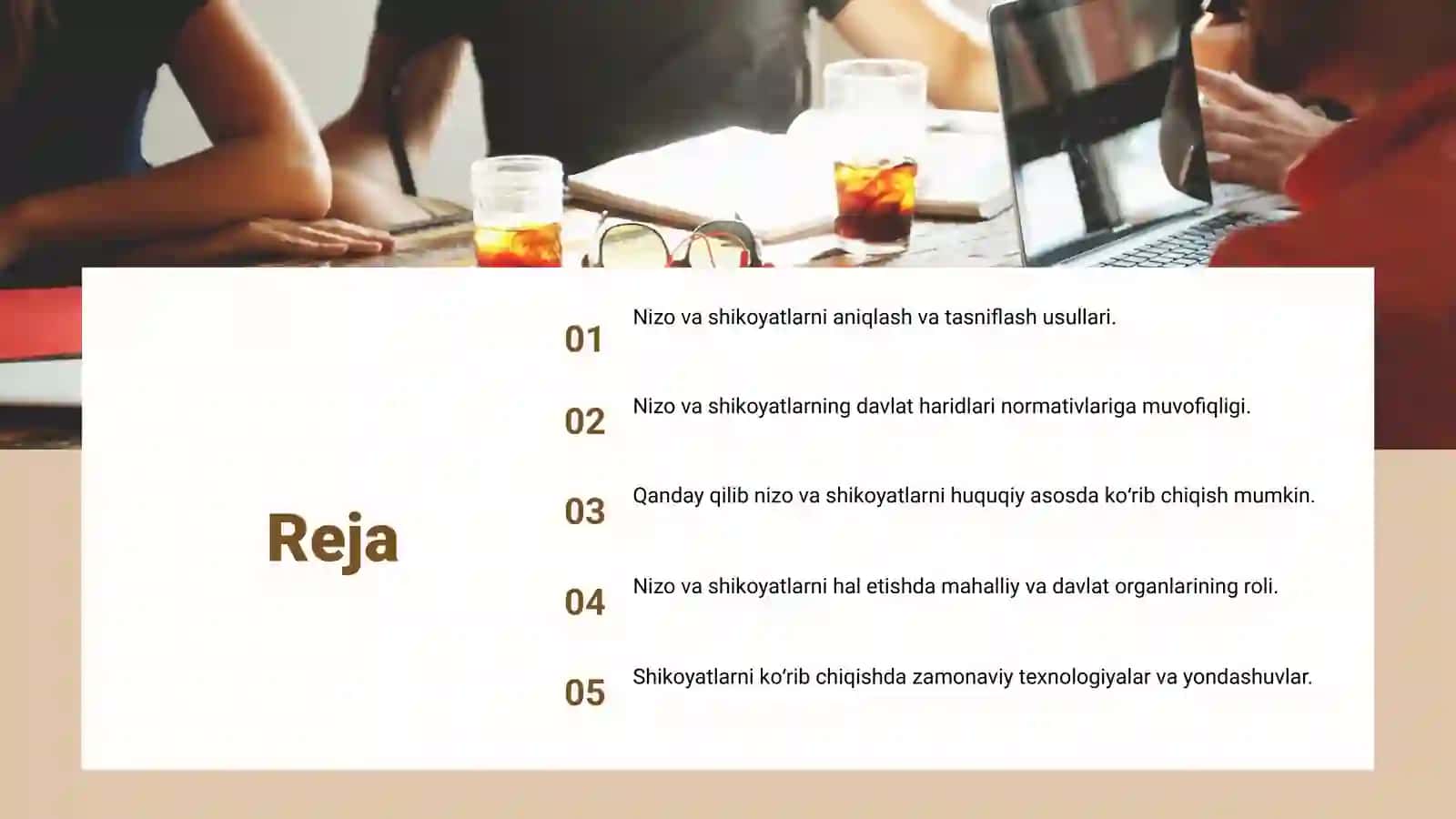 Davlat haridlari sohasida nizo va shikoyatlarni korb chiqish 2