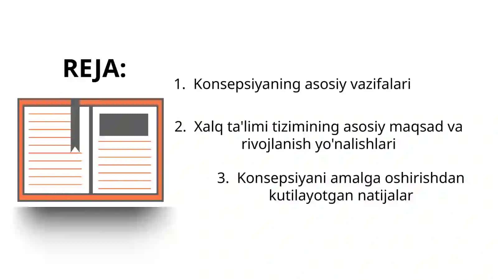 O'zbekiston Respublikasi Xalq ta'limi tizimini 2030-yilgacha rivojlantirish Konsepsiyasida belgilangan vazifalar va kutilayotgan natijalar tahlili 2