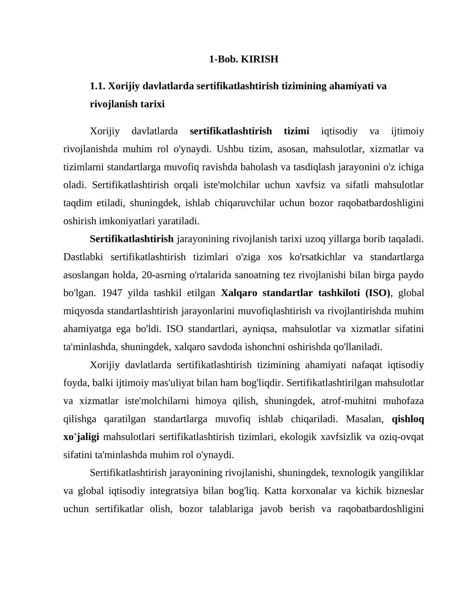XORIJIY DAVLATLARDA SERTIFIKATLASHTIRISH TIZIMI 2