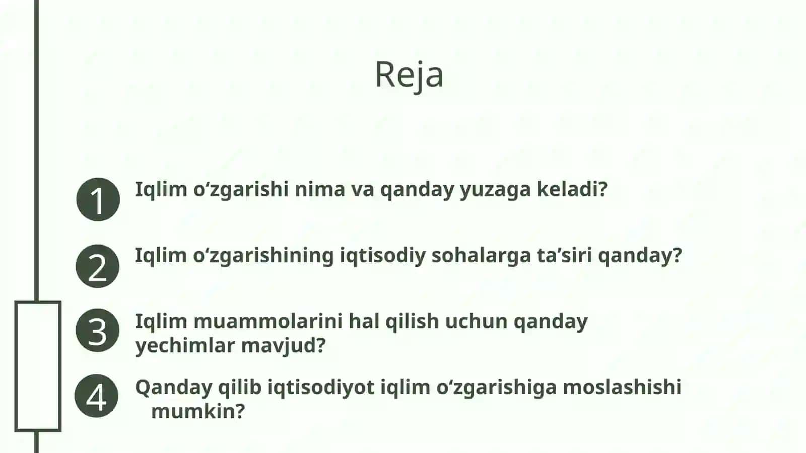 Iqlim o zgarishi  Iqtisodiyotga ta siri va yechimlar 2