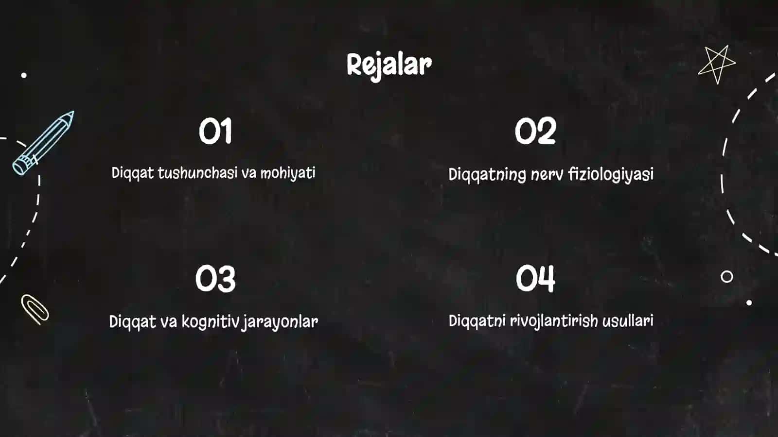 Diqqat haqida tushuncha va nerv fiziologik asoslari 2
