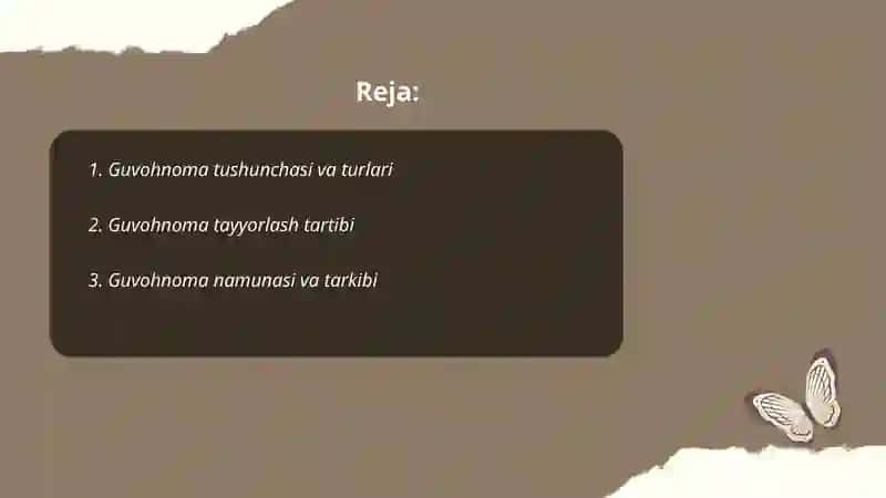 Guvohnoma va Yoʻriqnoma 2