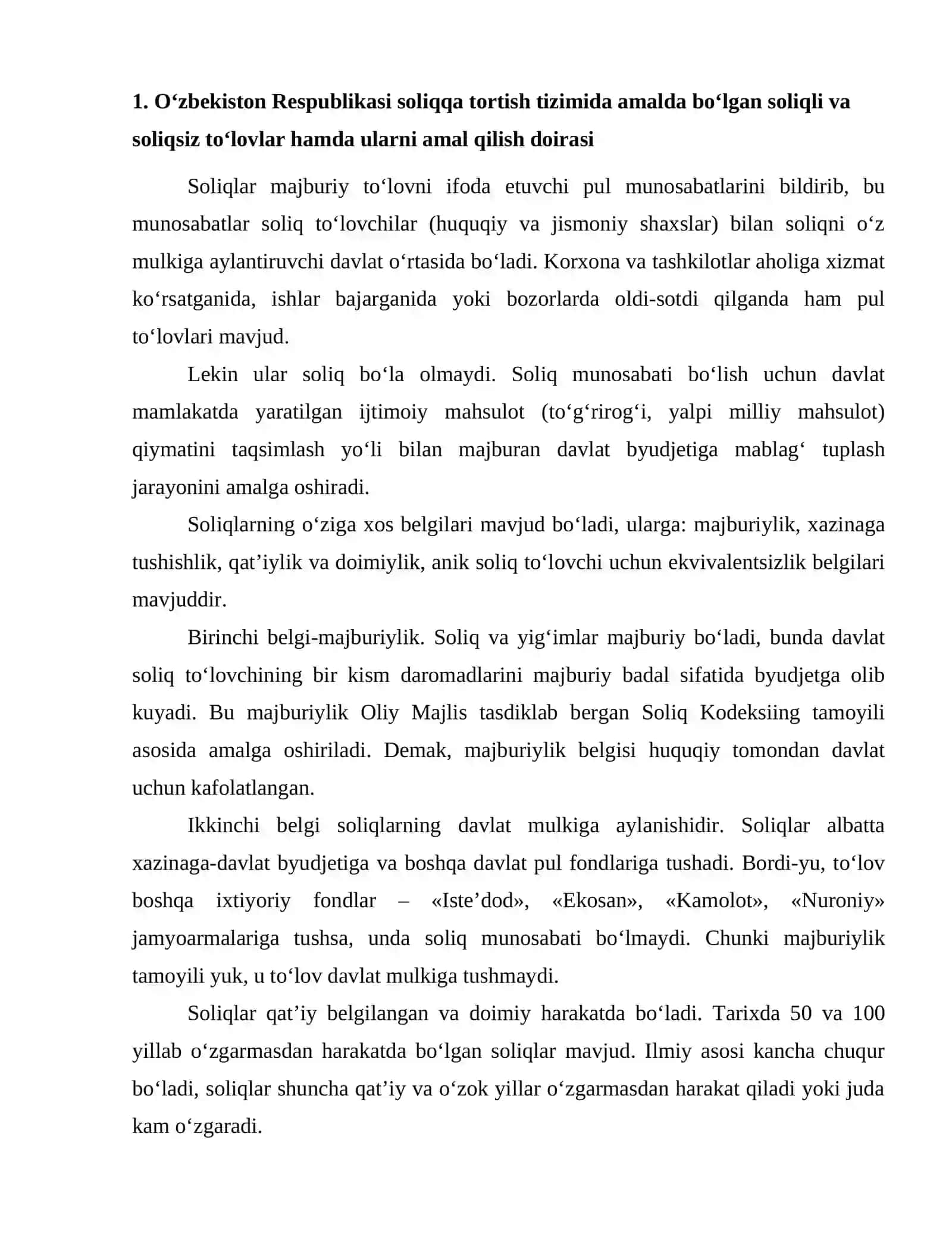 Yuridik shaxslarni soliqqa tortish tizimi 2