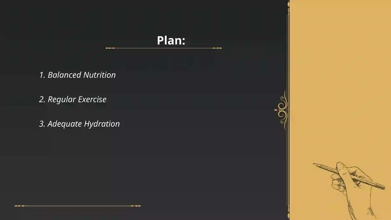 How to lead healthy lifestyle 2