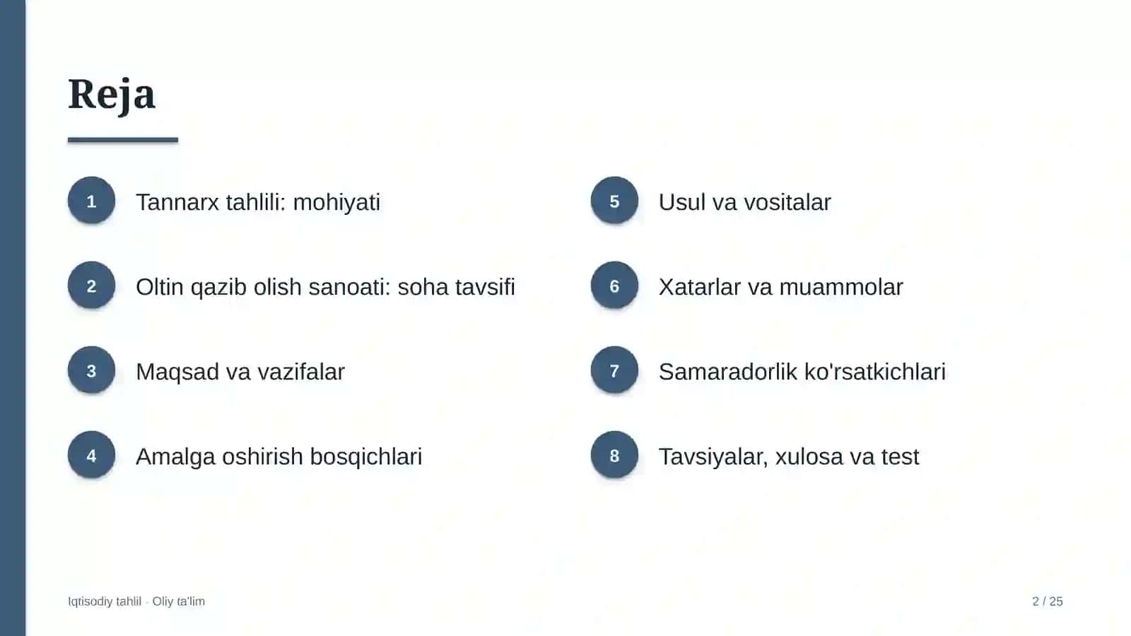 oltin qazib olish sanoatida tannarx tahlili 7769 2
