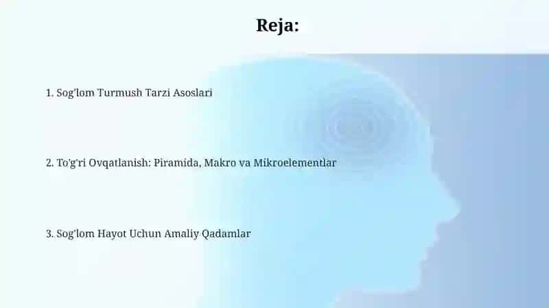 Soğlom Turmush Tarzi 2