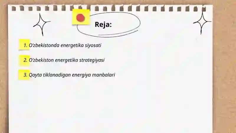 Oʻzbekiston energetikasi 2