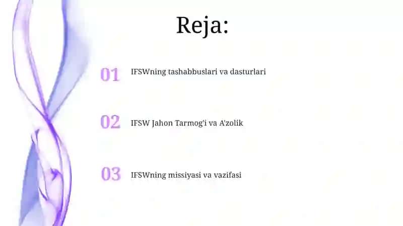 IFSWning missiyasi va vazifasi 2