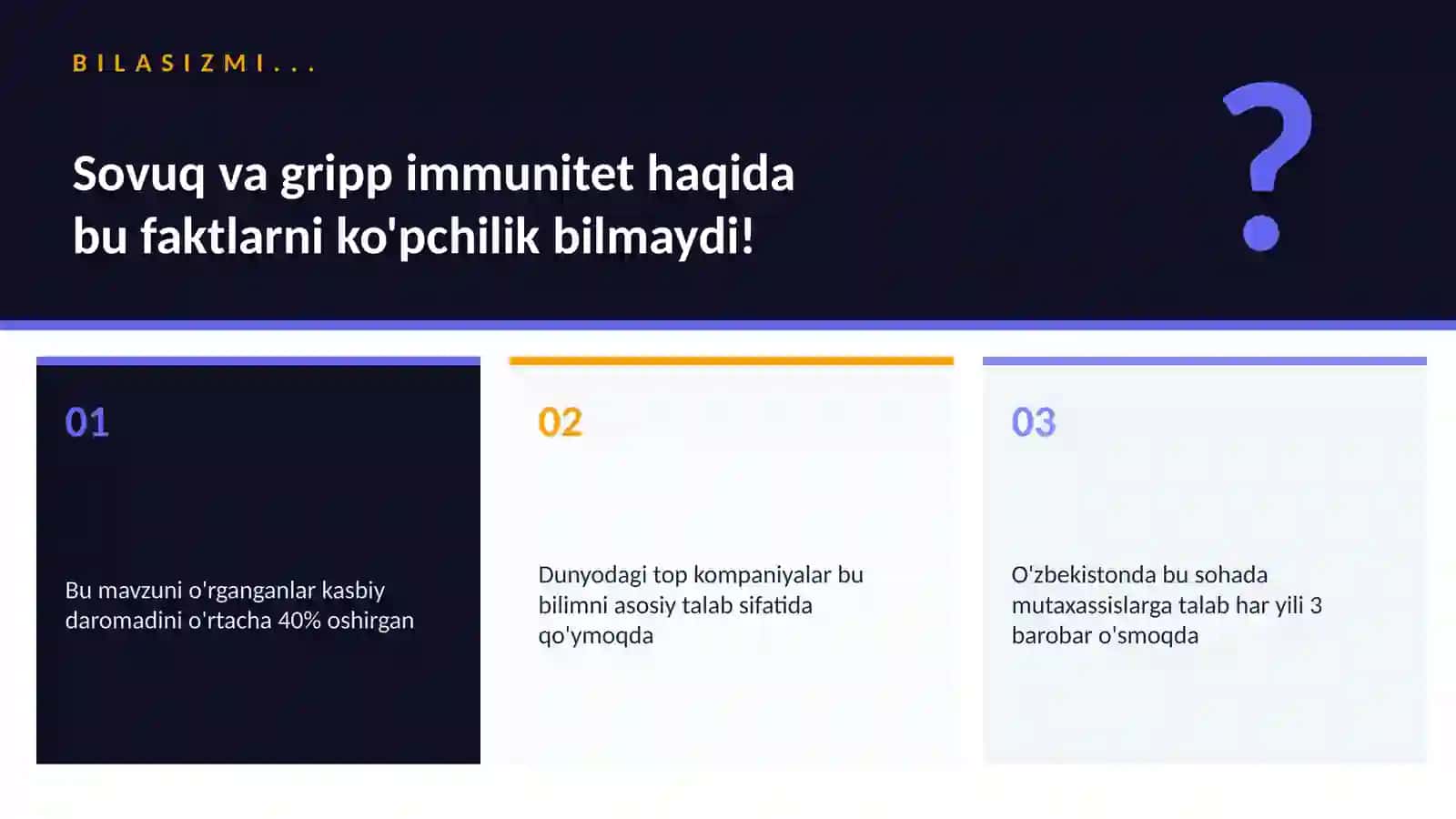 Sovuq va gripp immunitet 2