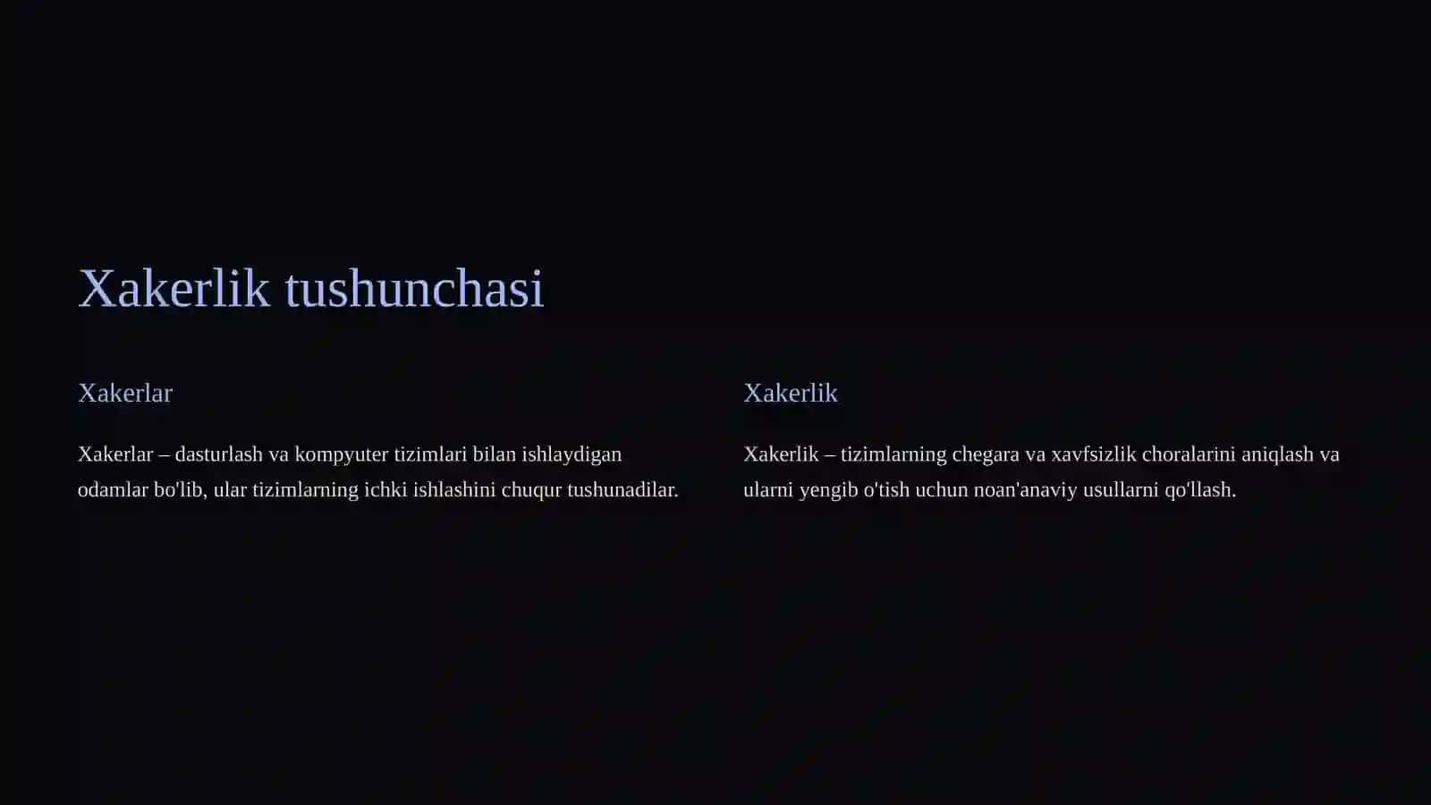 Xakerlarning yuzaga kelish tarixi 2