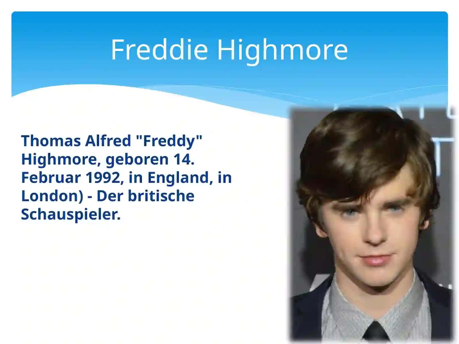 Freddie Highmore 2