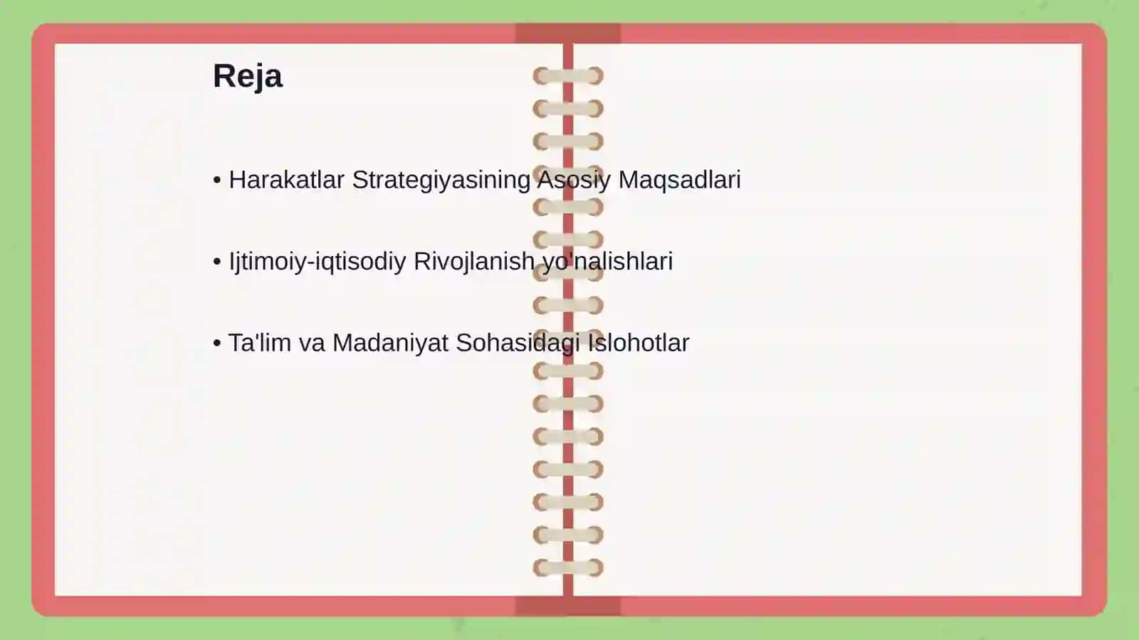 Harakatlar Strategiyasi 2