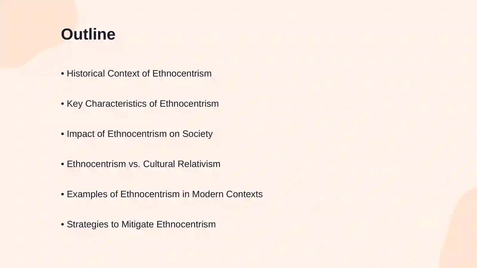 Ethnocentrism 2
