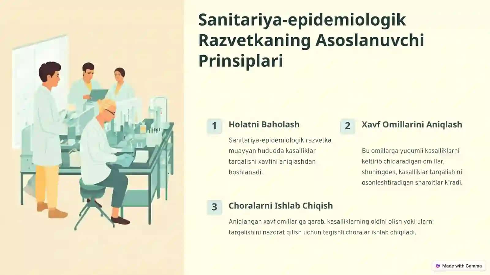 Sanitariya-epidemiologik va Bakteriologik Razvetka 2