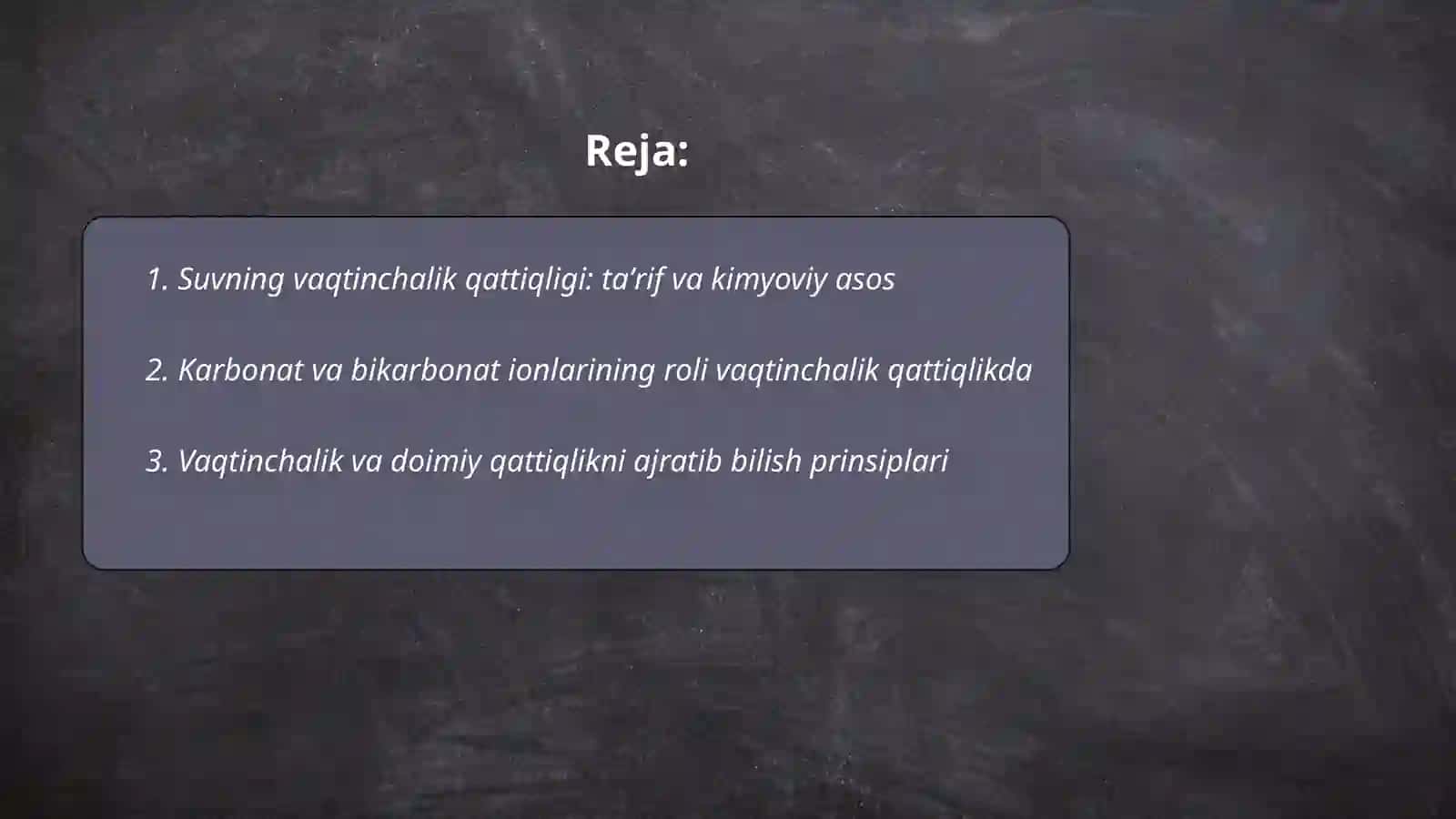 Biogen elementlar kimyosi 2