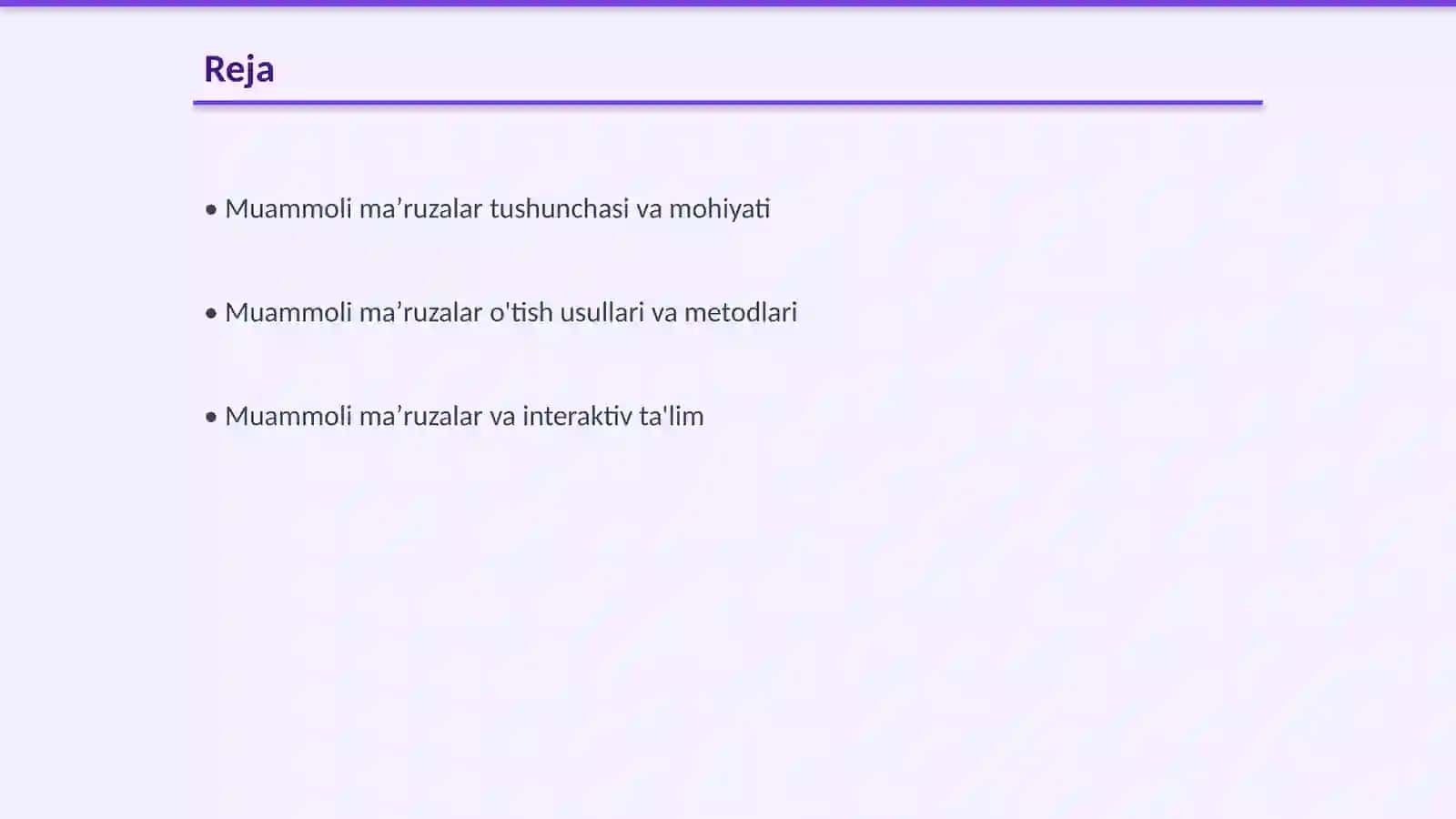 Oliy taʼlimda muammoli maʼruza oʻtish usullari 2
