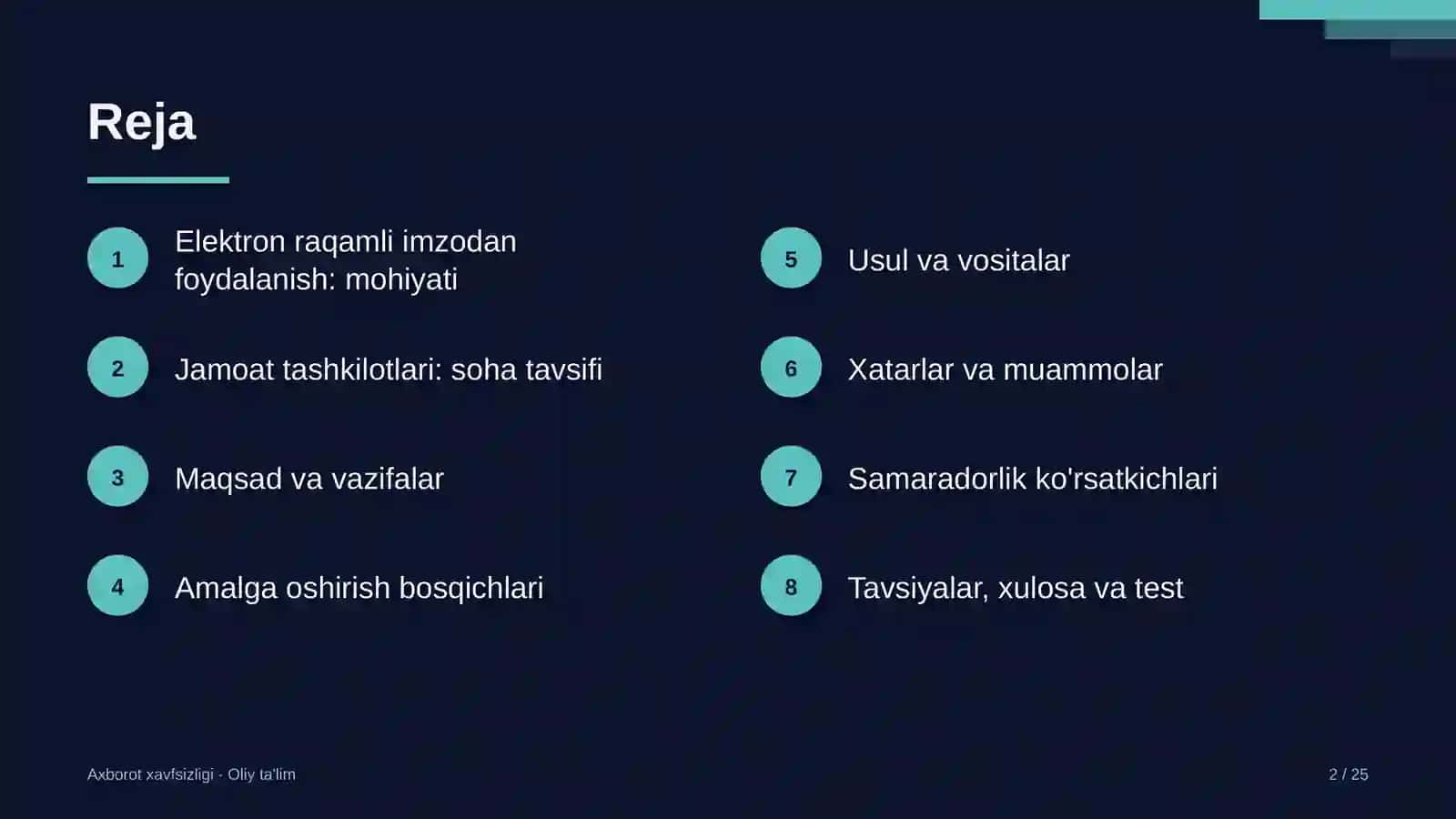 Jamoat tashkilotlarida elektron raqamli imzodan foydalanish 2