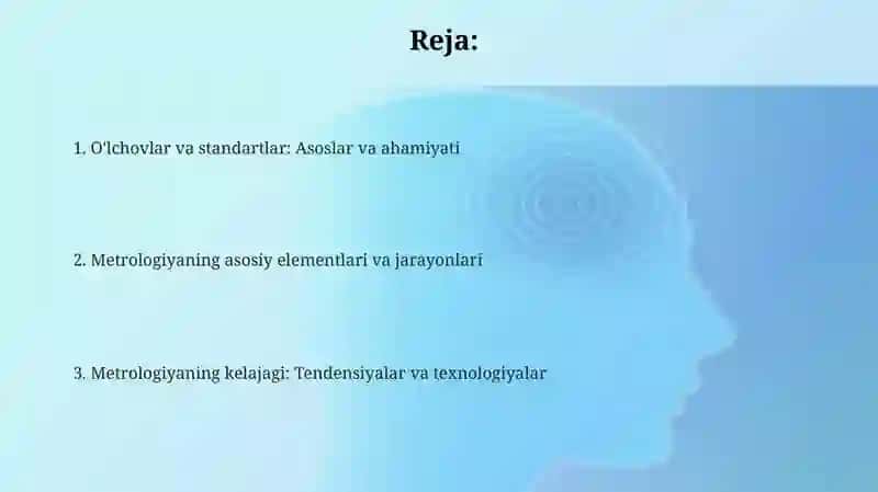 O'lchashlar birligini ta'minlash va etalonlar 2
