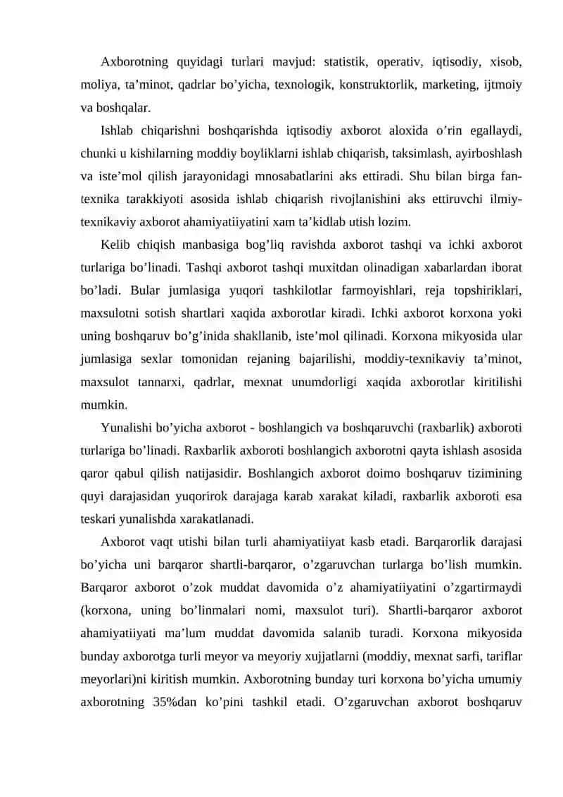 Axborot va Kommunikatsiya 2