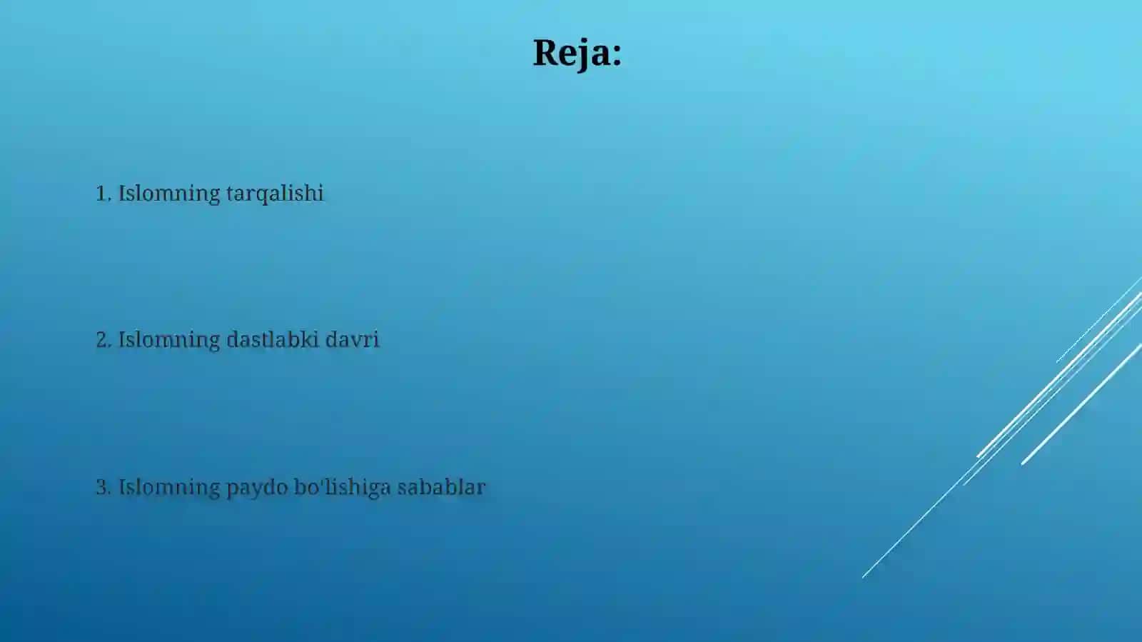 Islomdinipaydoboʻlishi 2