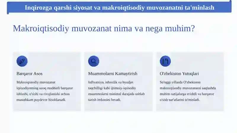 Makroiqtisodiymuvozanatni ta'minlash 2