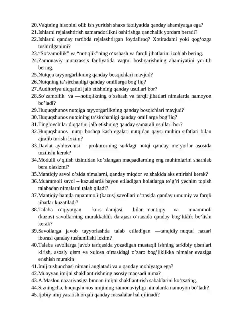 "Soft skills va huquqiy ko‘nikmalar" 2