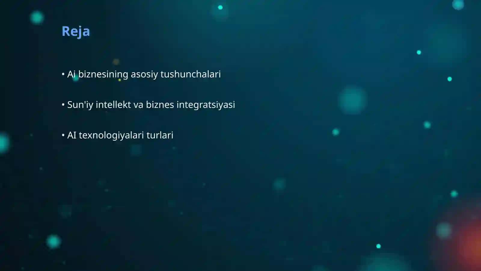 Ai biznesi 0dan 2
