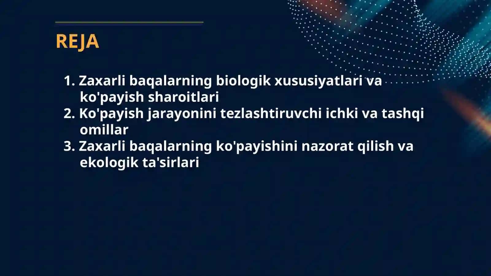 ZAXARLI BAQALARNING KÕPAYISHI 2