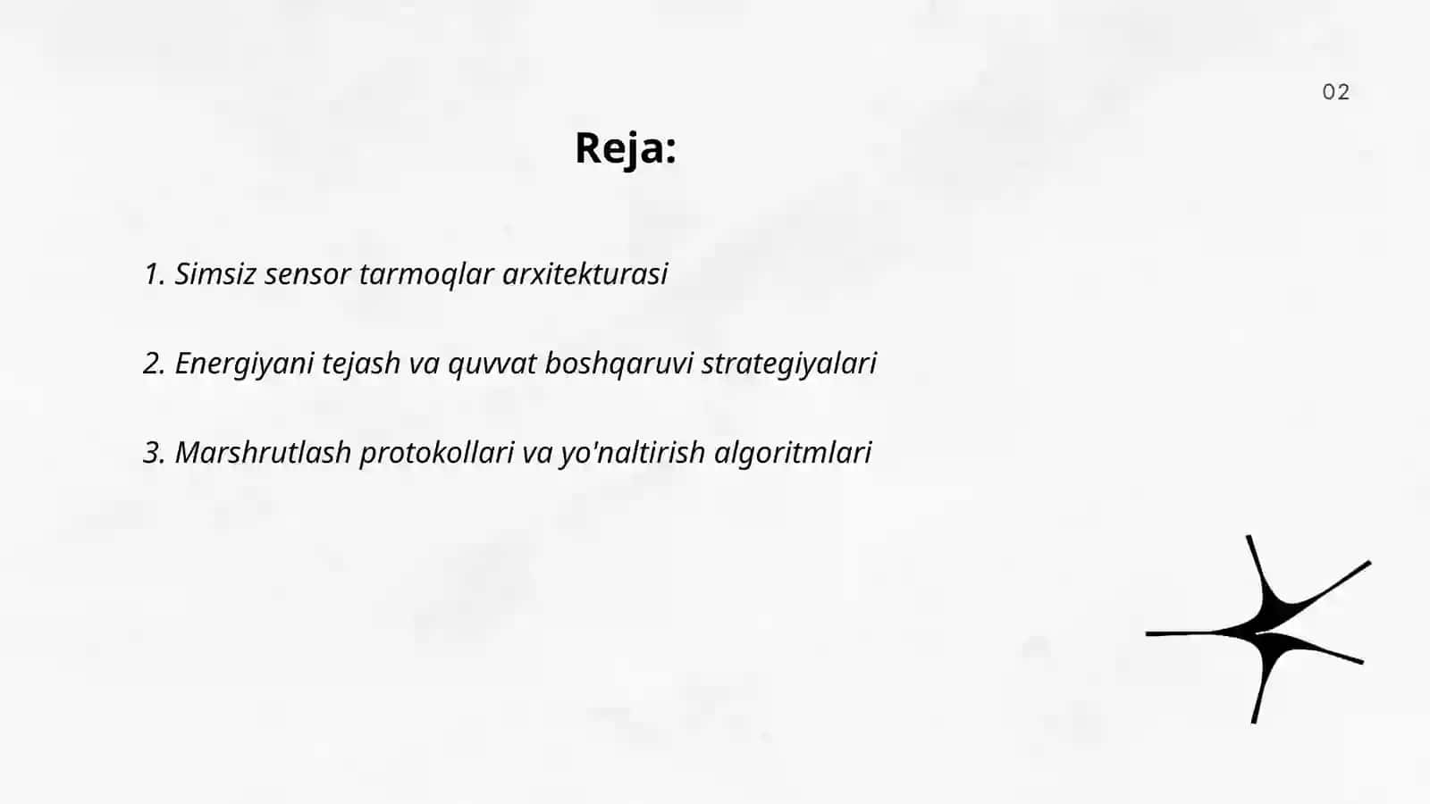 Simsiz sensor tarmoqlar 2