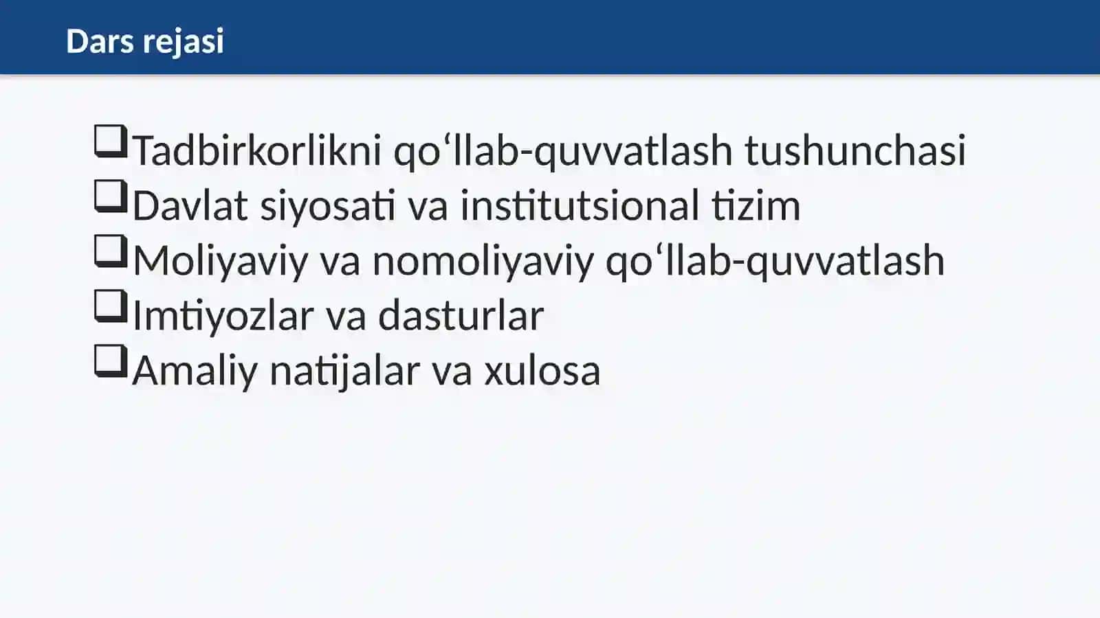 O‘ZBEKISTON DAVLATI DAVLAT BAJARILARINI TA'TMINLASH TIZIMI 2