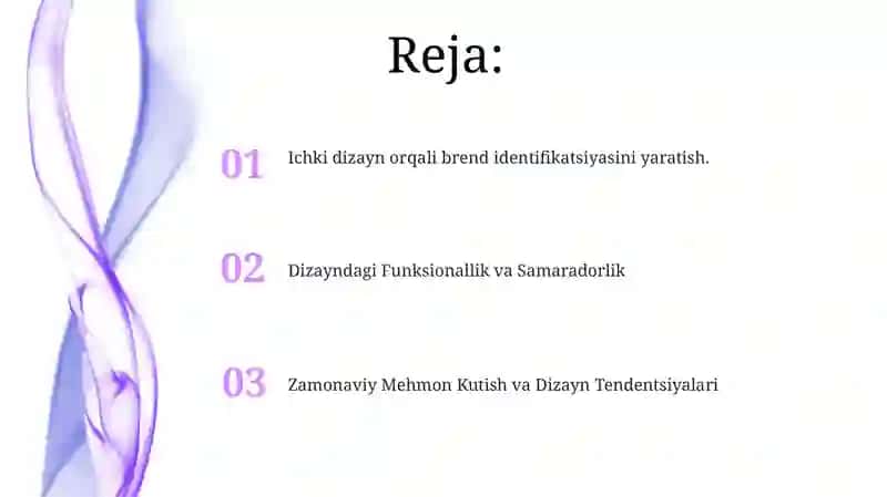 Zamonaviy biznes sharoitida mehmonxona korxonalarini ichki rejalashtirish asoslari 2