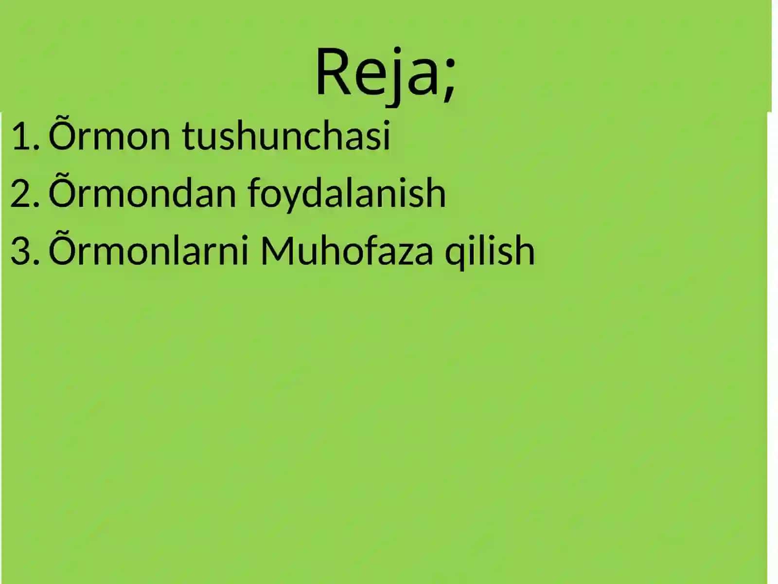 O'rmon 2