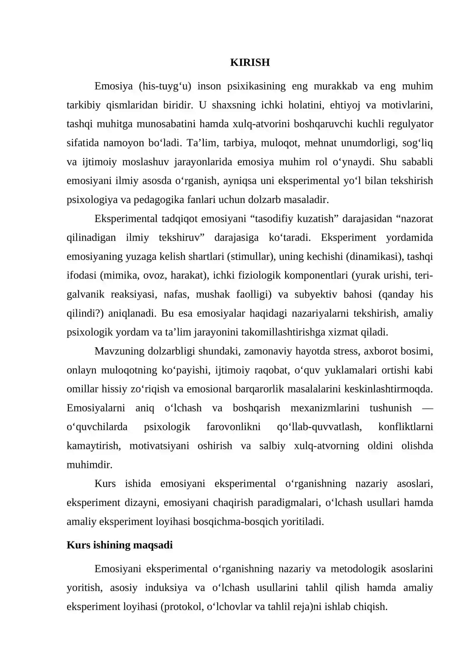 EMOSIYA FENOMENINING NAZARIY ASOSLARI VA UNING ILMIY TADQIQI 2