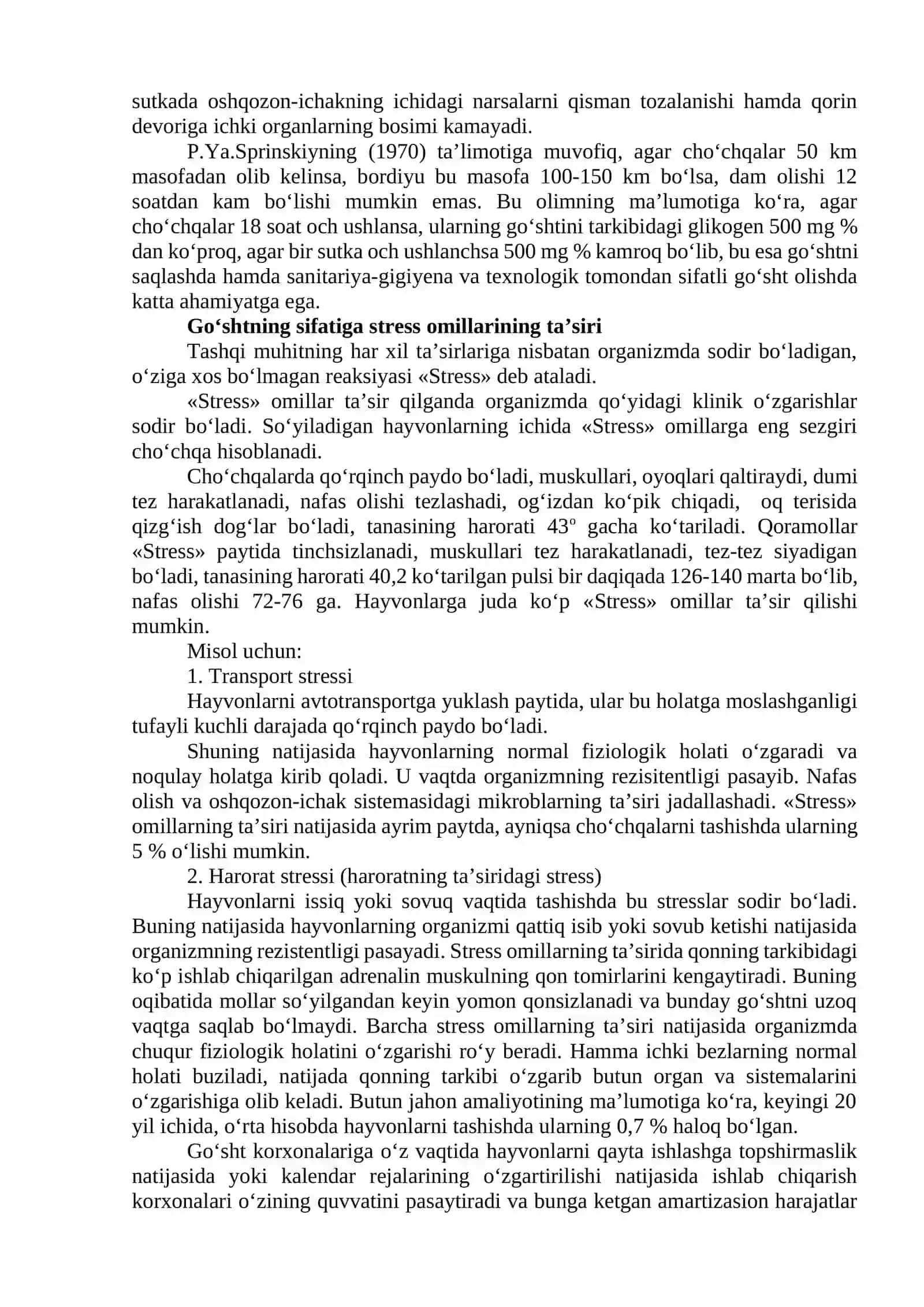 Go‘sht korxonalariga hayvonlarni qabul qilish tartibi 2