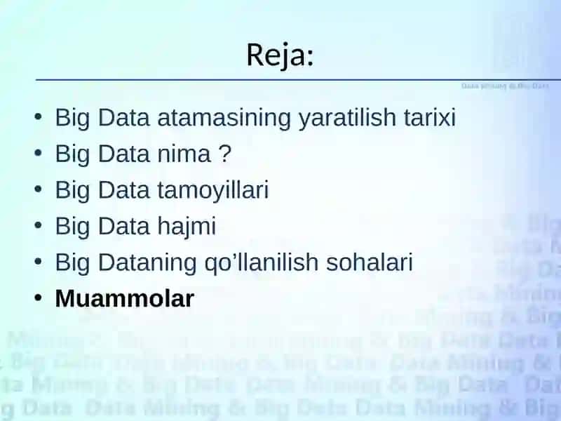 Big Data 2