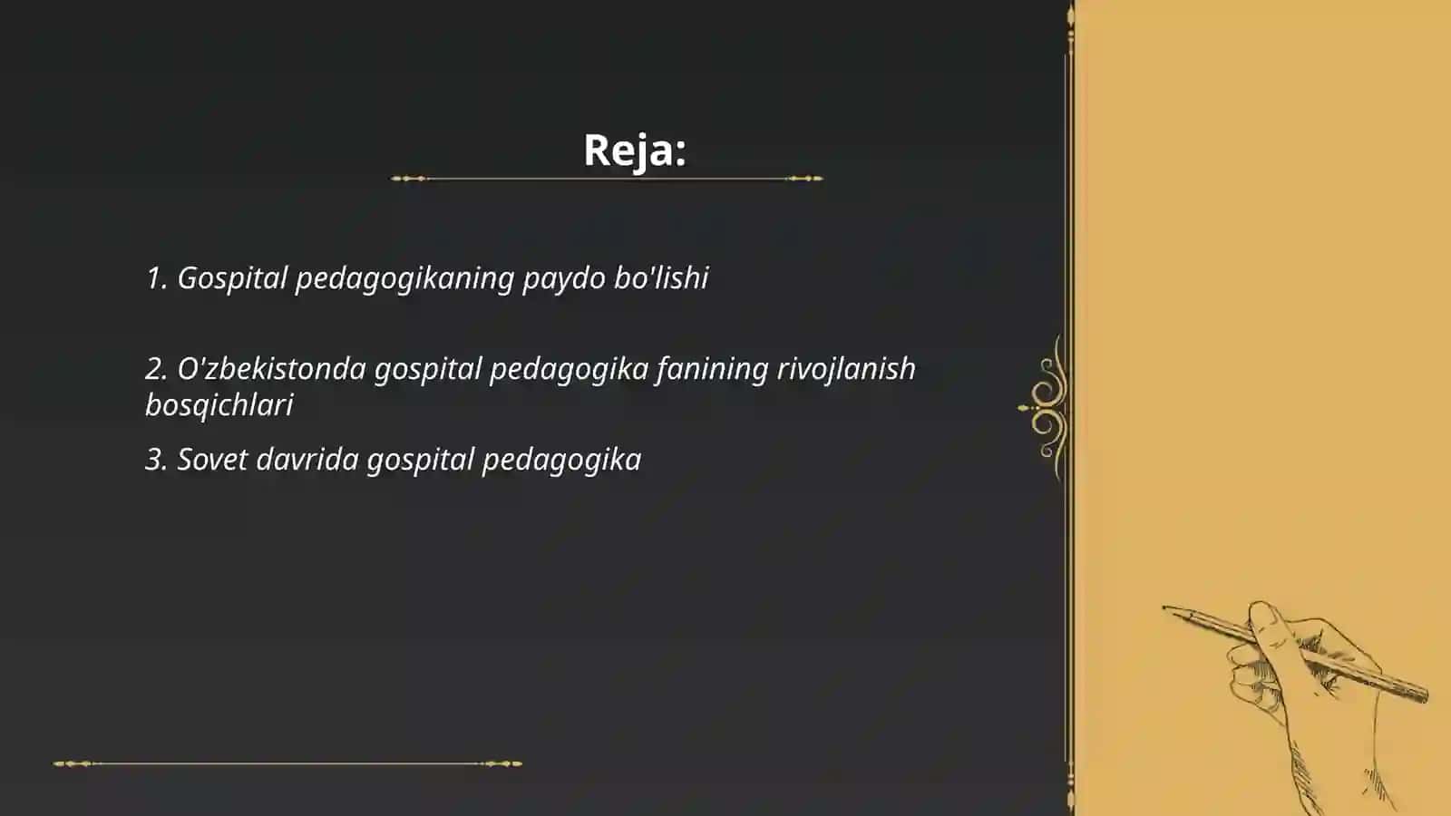 O’zbekistonda gospital pedagogika fanining rivojlanish tarixi 2
