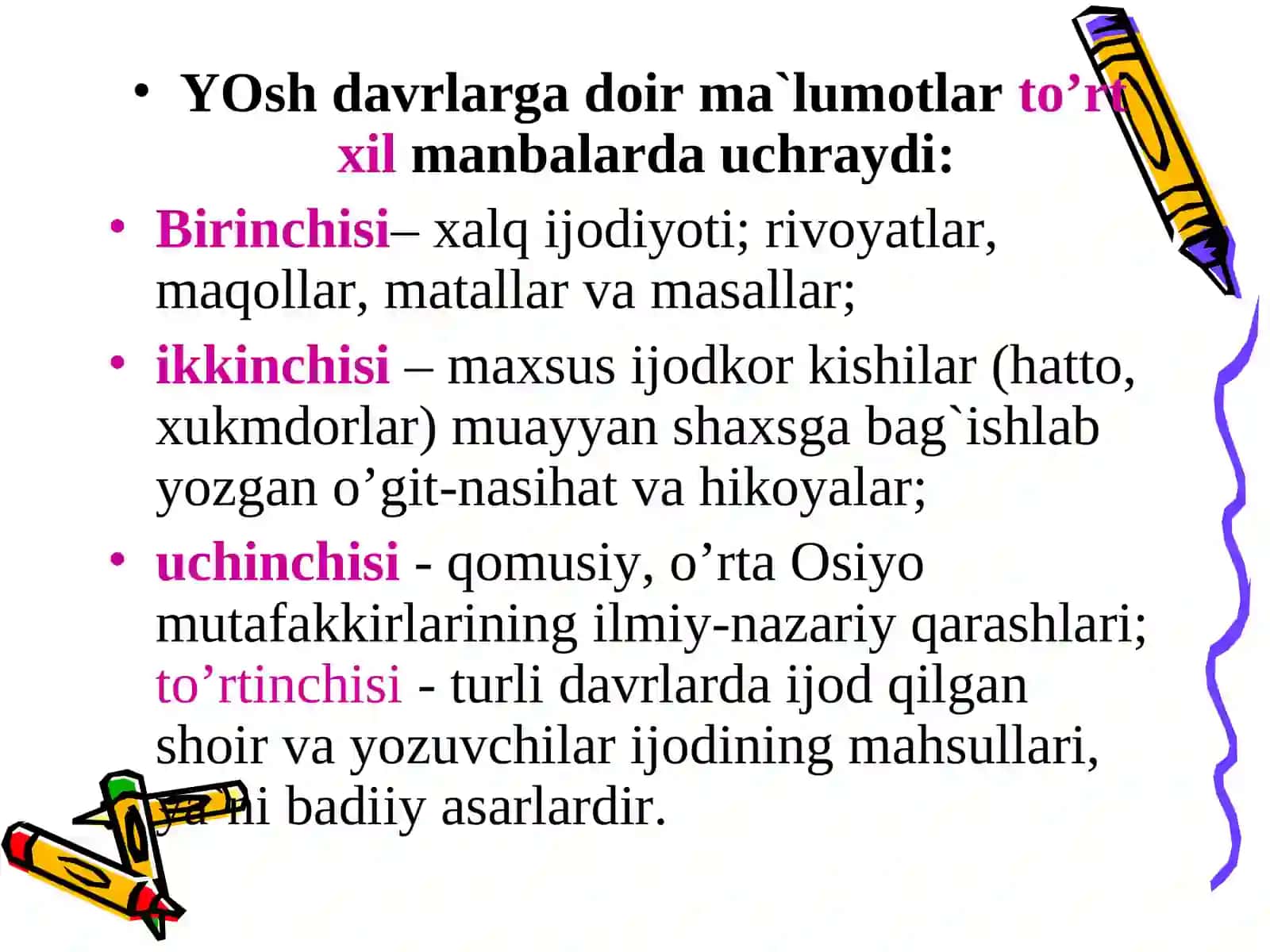 Yosh davrlar psixologiyasining rivojlanish bosqichlari 2