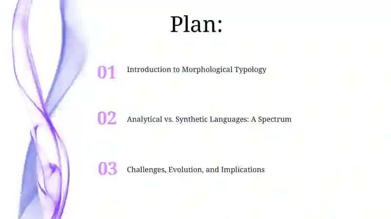 Morphological Typology:Analytical and Synthetic Language Types 2