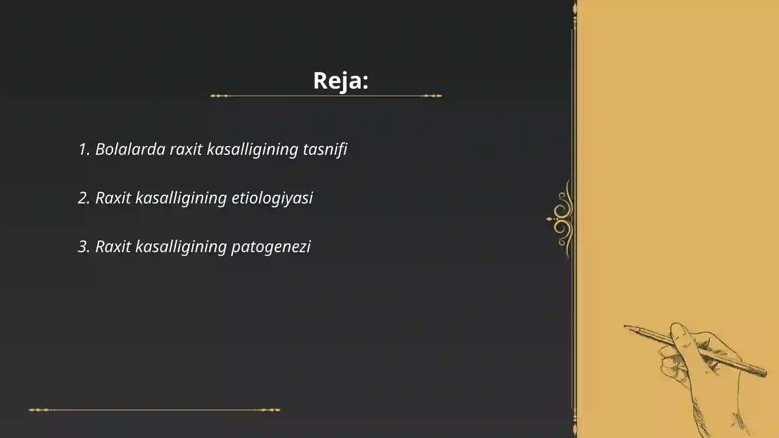 Bolalarda raxit kasalligi tasnifi etiologiyasi patogenezi klinikasi davolash va profilaktikasi 2