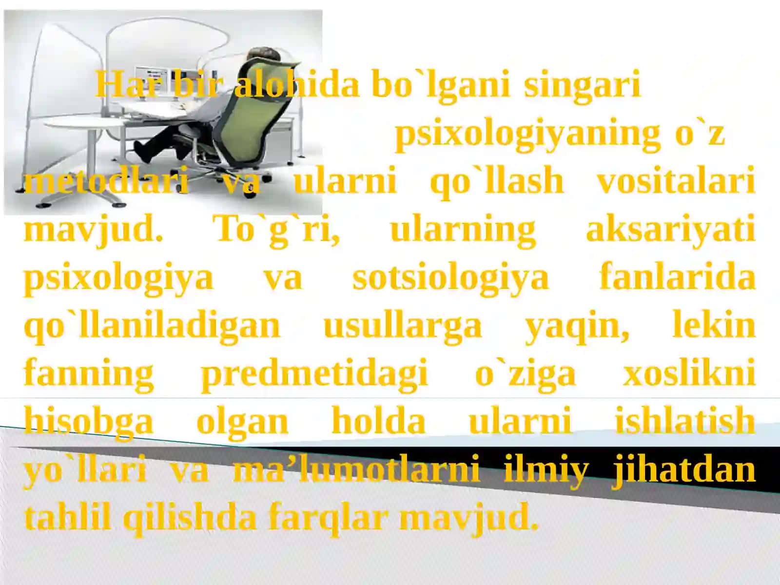 Psixologiyaning ilmiy tadqiqot metodlari 2