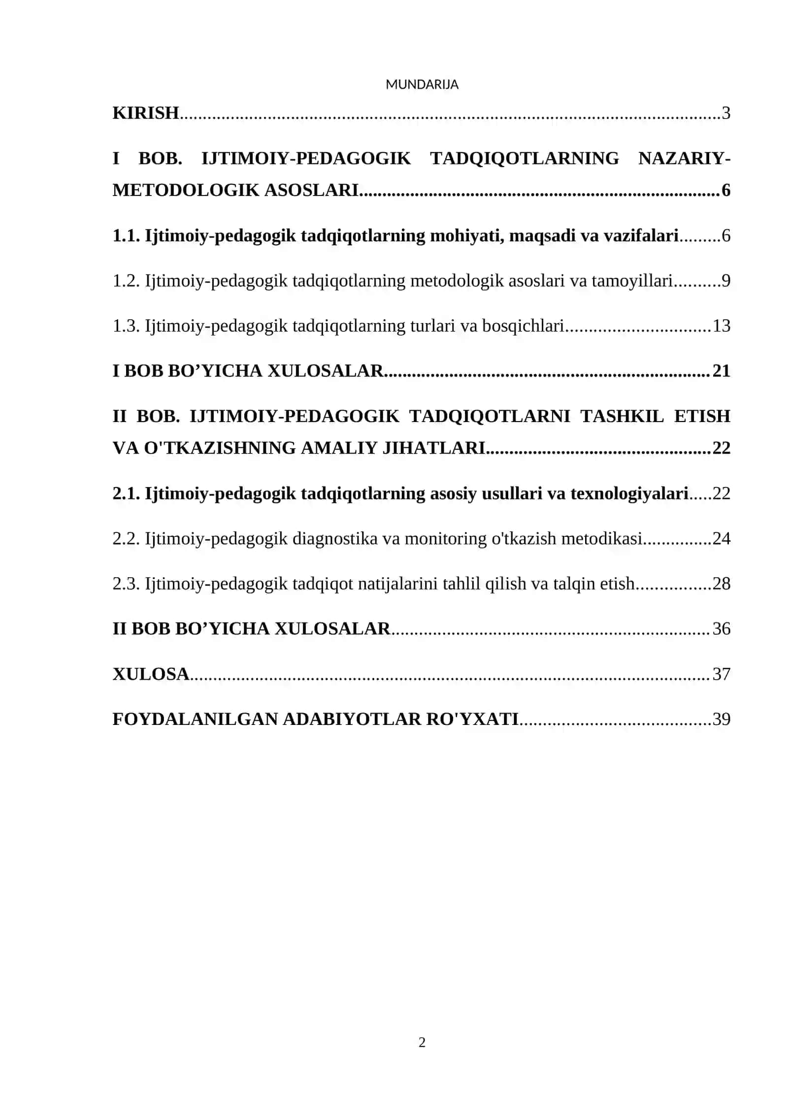 IJTIMOIY-PEDAGOGIK TADQIQOTLAR 2