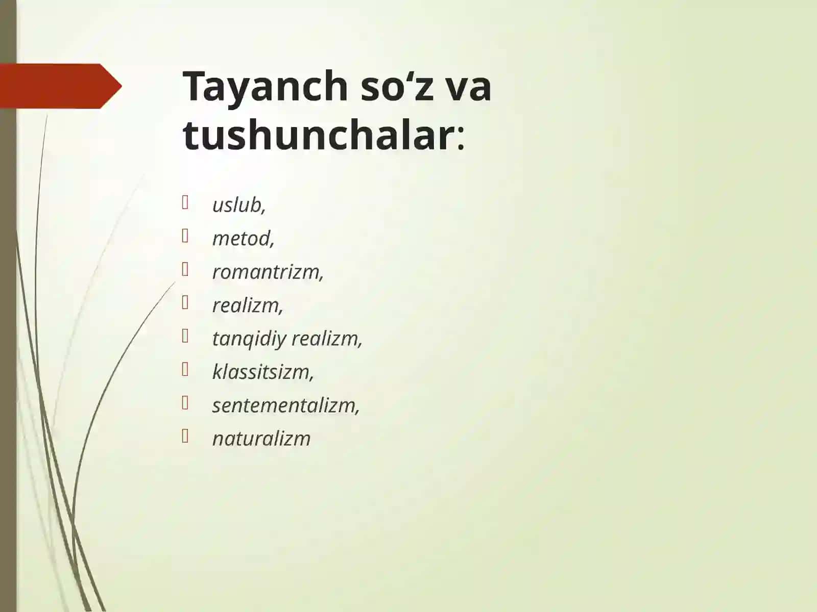 IJODIY METOD, YOʻNALISH VA OQIMLAR 2