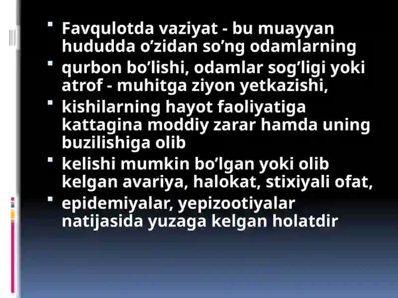 Favqulotta vaziyatlarda tibbiyot hamshirasi vazifasi 2