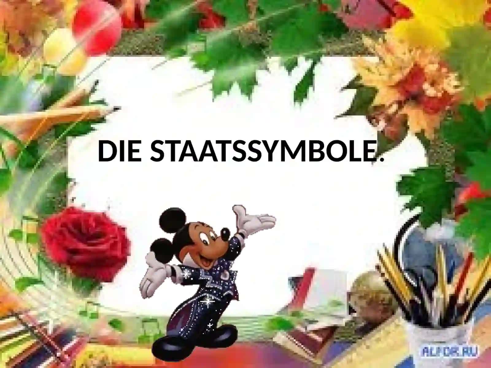 DIE STAATSSYMBOLE 2